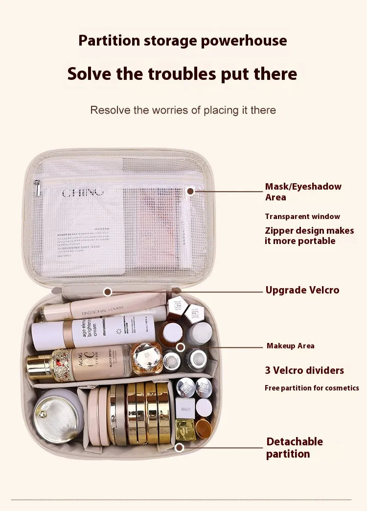 Bolsa Organizadora de Maquillaje de Gran Capacidad