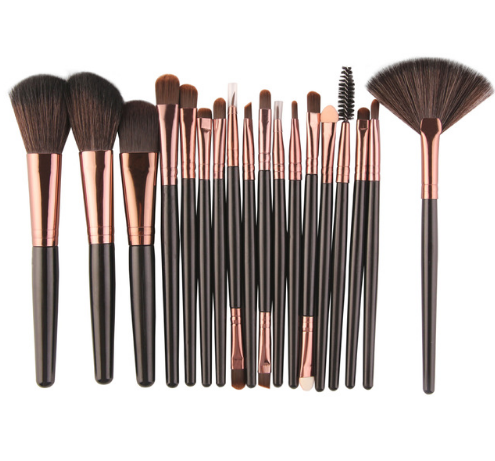 Set de Pinceles de Maquillaje Profesional – 18 Piezas