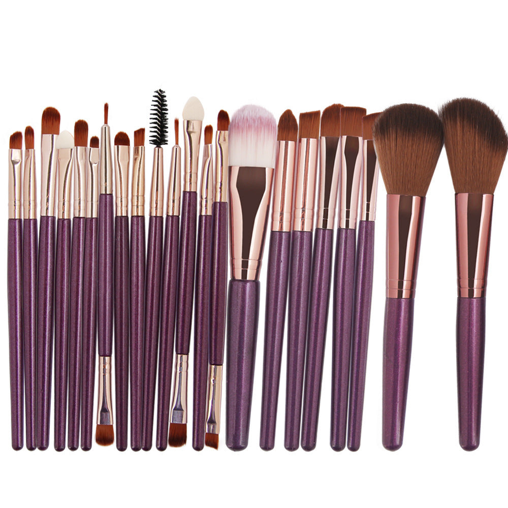 Set de Pinceles de Maquillaje Profesional – 18 Piezas